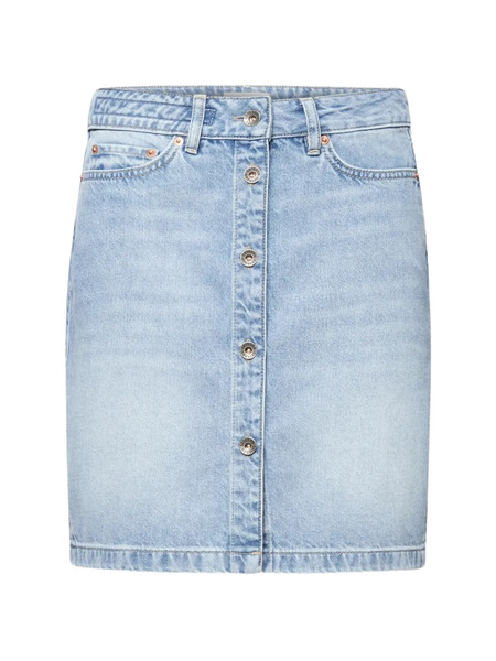  Drykorn Afson Buttoned Mini Skirt - Blue 