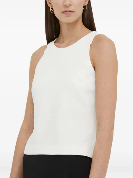  Drykorn Racer-back Cotton-blend Top - White 