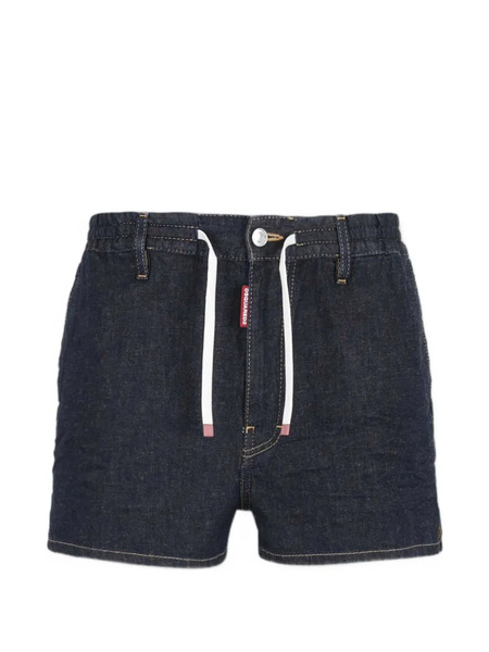  Dsquared2 Belt-loops Drawstring Shorts - Blue 