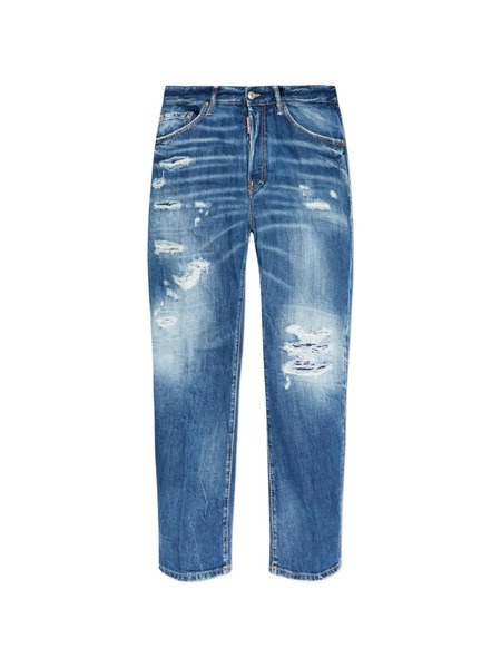  Dsquared2 Bro Distressed Jeans - Blue 