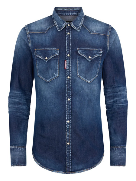  Dsquared2 Button-up Shirt - Blue 
