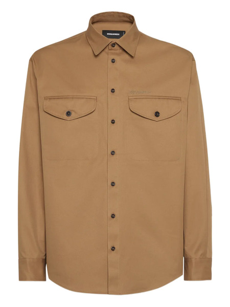  Dsquared2 Chest-pockets Button-up Shirt - Neutrals 
