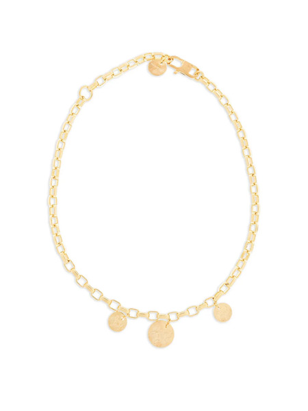  Dsquared2 Coin Pendant Necklace - Gold 