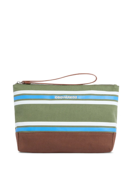  Dsquared2 College Make Up Bag - Green 
