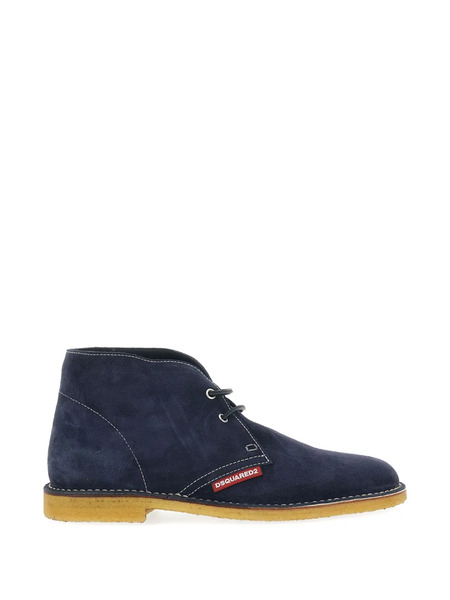  Dsquared2 Contrast-stitching Oxford Shoes - Blue 