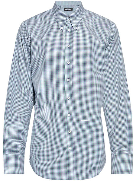  Dsquared2 Cotton Shirt - Blue 
