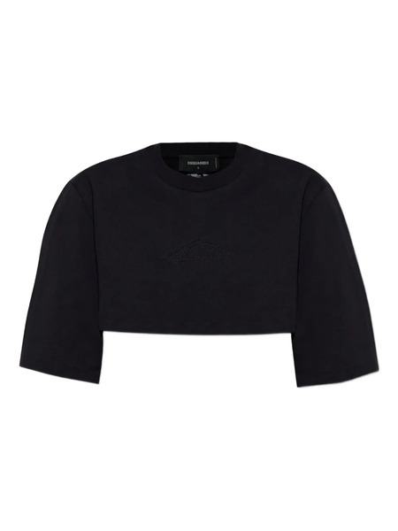  Dsquared2 Cotton Sweatshirt - Black 