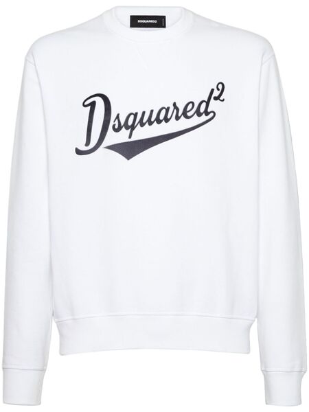  Dsquared2 Cotton Sweatshirt - White 