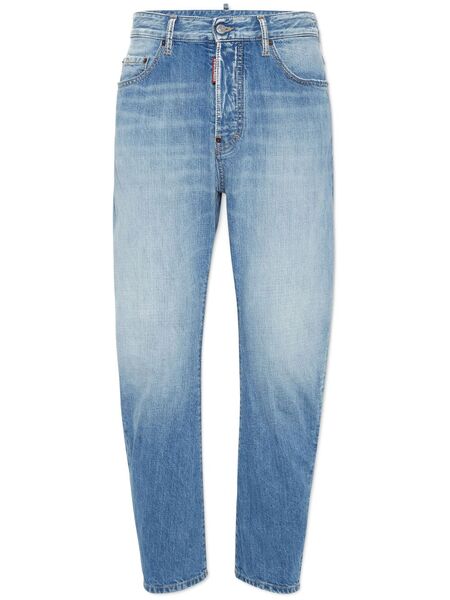  Dsquared2 Cotton Tapered Jeans - Blue 