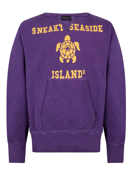  Dsquared2 Crew-neck Sweater - Purple 
