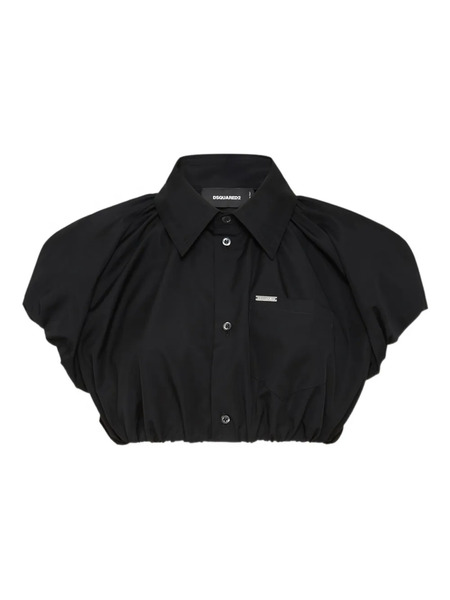  Dsquared2 Cropped Shirt - Black 