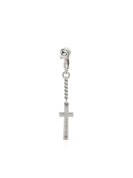  Dsquared2 Cross Pendant Clip-on Earring - Silver 