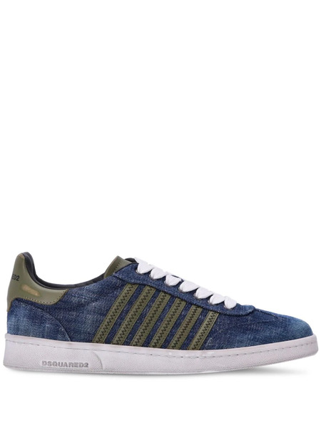  Dsquared2 Denim Lace-up Sneakers - Blue 