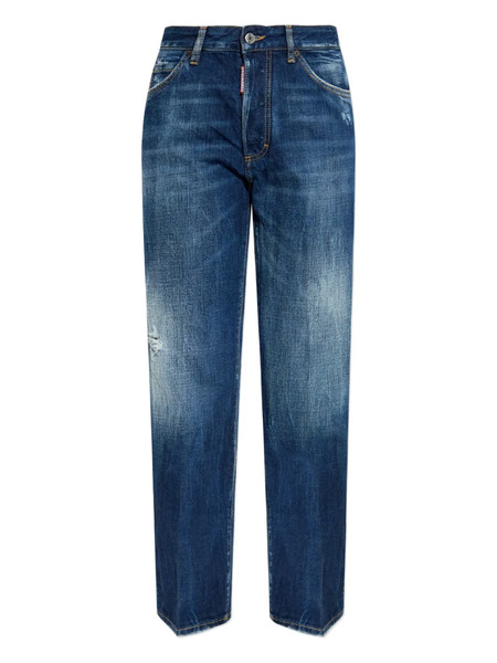  Dsquared2 Distressed-effect Jeans - Blue 