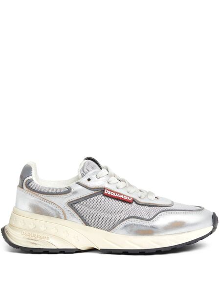  Dsquared2 Distressed-finish Sneakers - Grey 