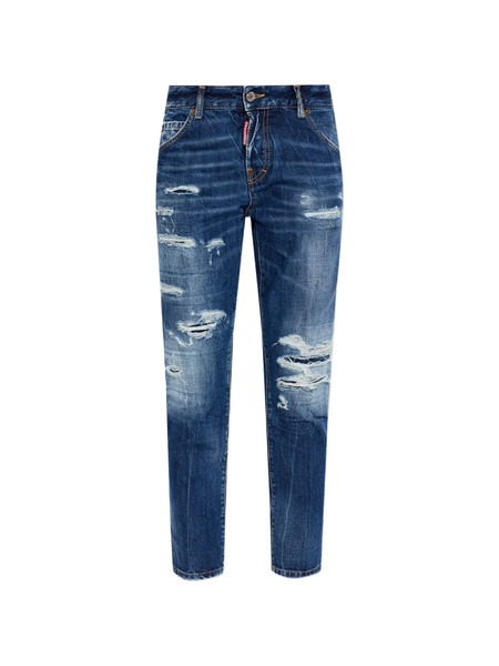  Dsquared2 Distressed Trousers - Blue 