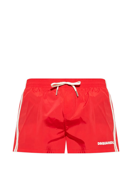  Dsquared2 Drawstring Stripe Swim Shorts 