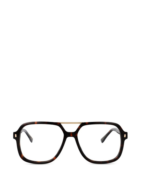  Dsquared2 Eyewear Double-bridge Glasses - Brown 
