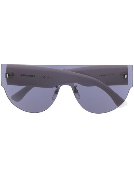  Dsquared2 Eyewear Icon Pilot-frame Sunglasses - Black 