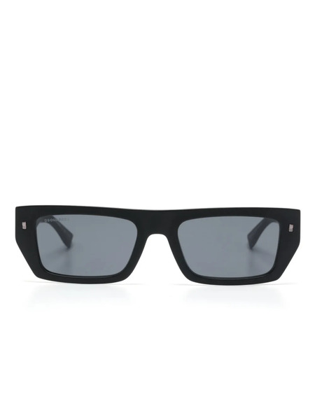  Dsquared2 Eyewear Icon Rectangle-frame Sunglasses - Black 