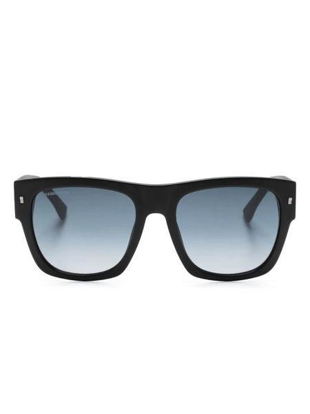  Dsquared2 Eyewear Icon Square-frame Sunglasses - Black 