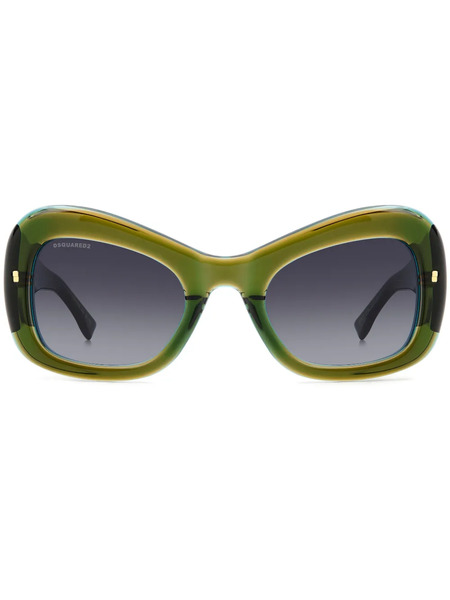  Dsquared2 Eyewear Logo-plaque Sunglasses - Green 