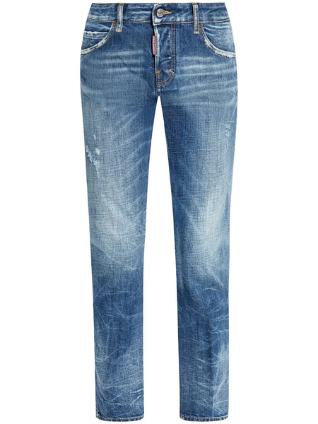 Dsquared2 Faded Tapered Jeans - Blue 