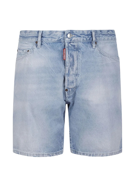  Dsquared2 Five-pocket Denim Shorts - Blue 