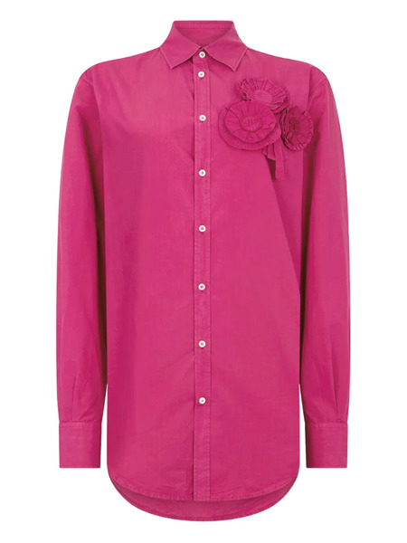  Dsquared2 Floral-detail Shirt - Pink 