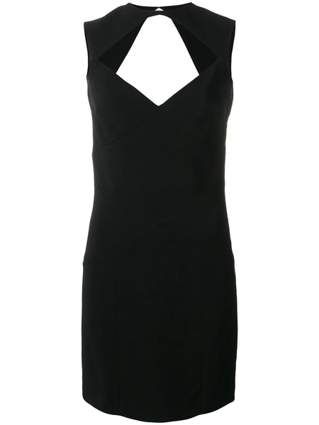  Dsquared2 Front Cut-out Tube Dress - Black 