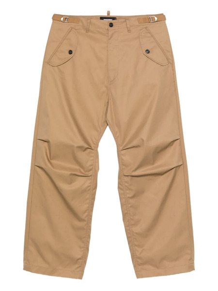  Dsquared2 Gathered-knees Cargo Pants - Neutrals 