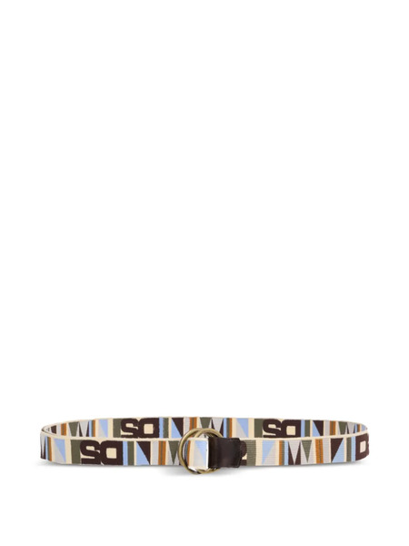  Dsquared2 Geometric-print Belt - Neutrals 