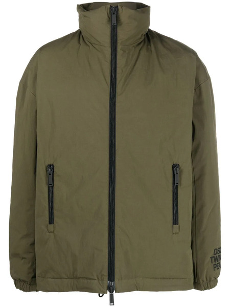  Dsquared2 High-neck Padded Jacket - Green 