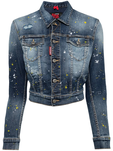  Dsquared2 Honey Twiggy Jacket - Blue 