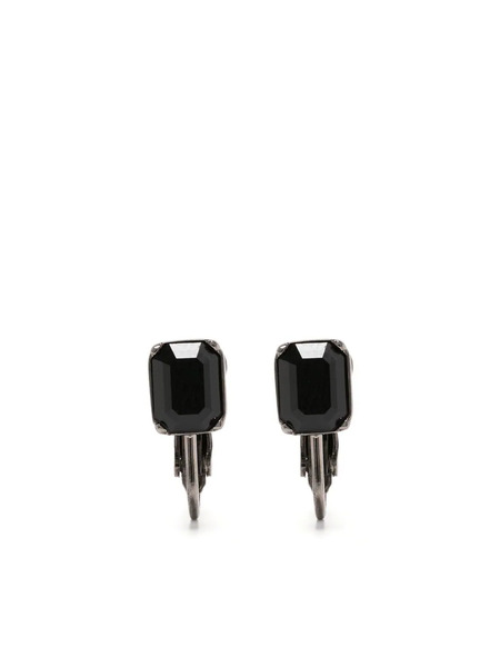  Dsquared2 Ibra Crystal-embellished Clip Earrings - Silver 