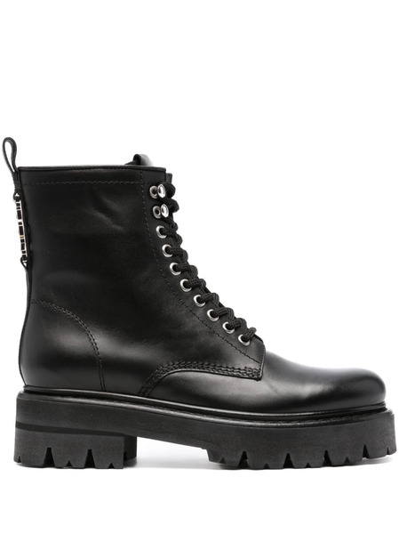  Dsquared2 Icon Clubbing Combat Boots - Black 