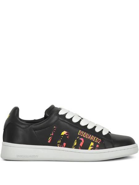  Dsquared2 Icon-print Sneakers - Black 