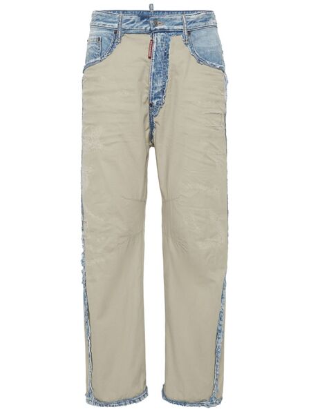  Dsquared2 Inside Out-effect Jeans - Neutrals 