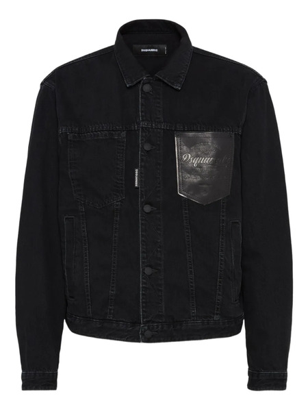  Dsquared2 Jean Denim Jacket - Black 