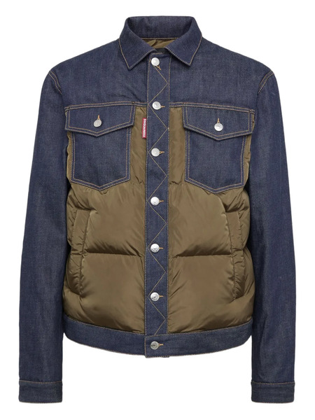  Dsquared2 Jean Padded Jacket - Blue 