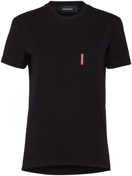  Dsquared2 Just Right Fit Label T-shirt - Black 