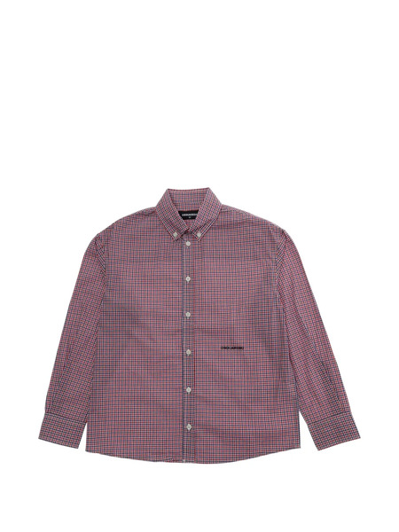  Dsquared2 Kids Check-pattern Button-up Cotton Shirt - Pink 