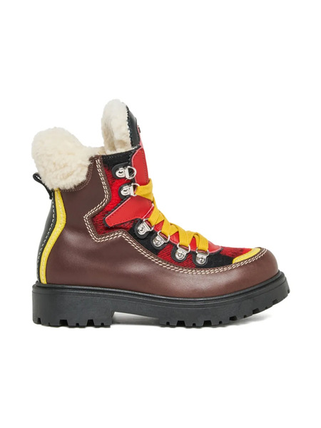  Dsquared2 Kids Chunky-sole Lace-up Boots - Brown 