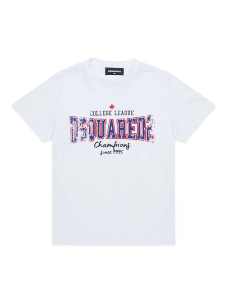  Dsquared2 Kids Cotton T-shirt - White 