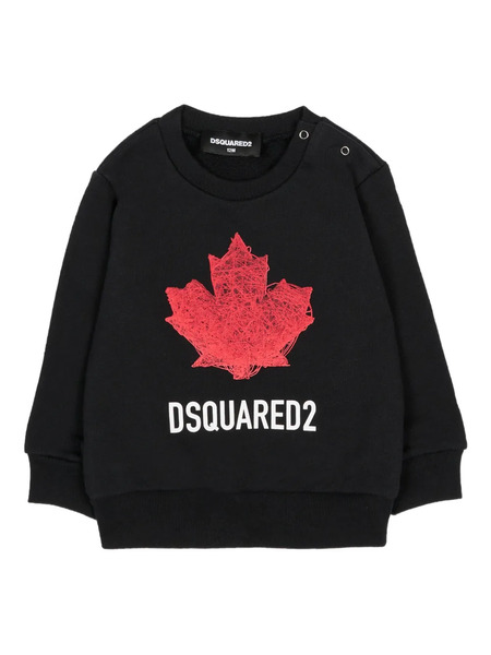  Dsquared2 Kids Crew-neck Sweater - Black 