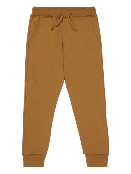  Dsquared2 Kids Drawstring Logo Jogger Trousers - Brown 