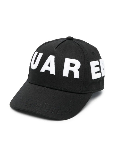  Dsquared2 Kids Embroidered-logo Baseball Cap - Black 