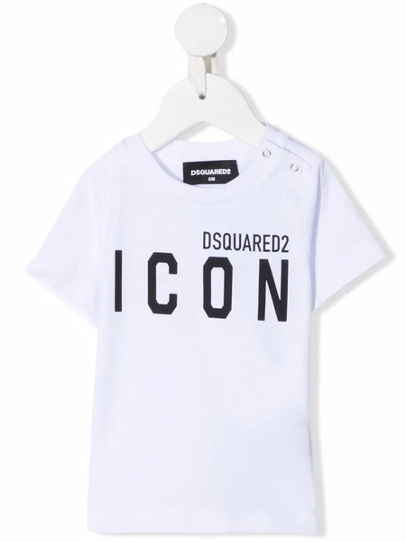  Dsquared2 Kids Icon Logo-print T-shirt - White 