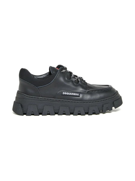  Dsquared2 Kids Lace-up Chunky-sole Shoes - Black 