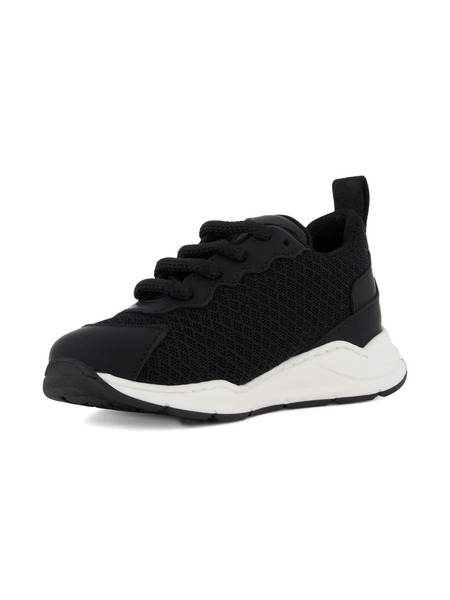  Dsquared2 Kids Lace-up Mesh Sneakers - Black 